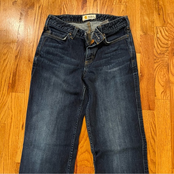 Carhartt Jeans Size 4 Original Fit Straight Leg - Picture 6 of 8